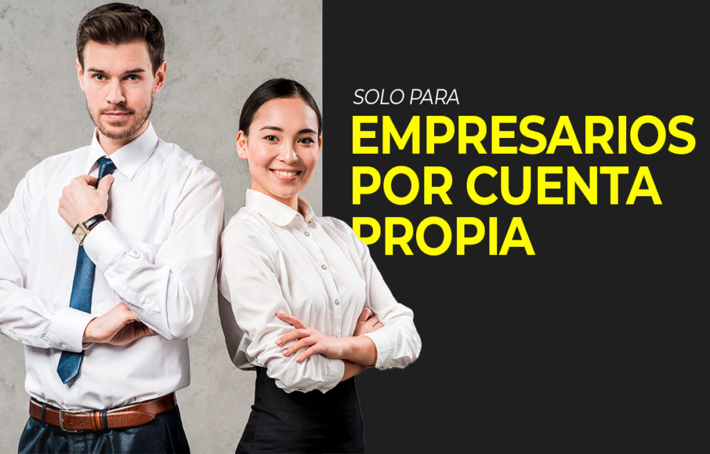 Solo para empresarios por cuenta propia